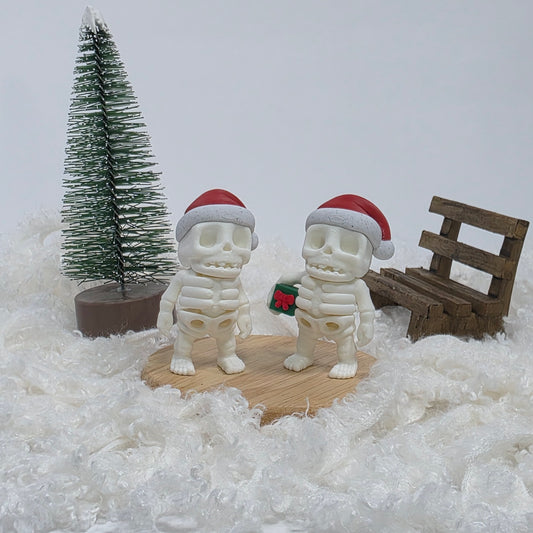 Santa saaan！ぽっちゃりガイコツさん